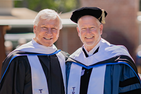 David Irmer Sr. and James Davlin V Earn Menlo College Doctorate of Humane Letters