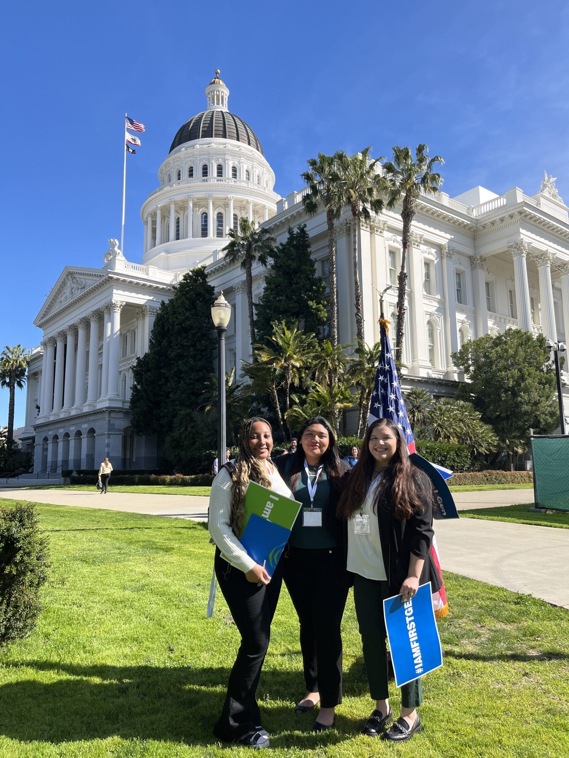 Menlo College Students Lobby at the State Capitol