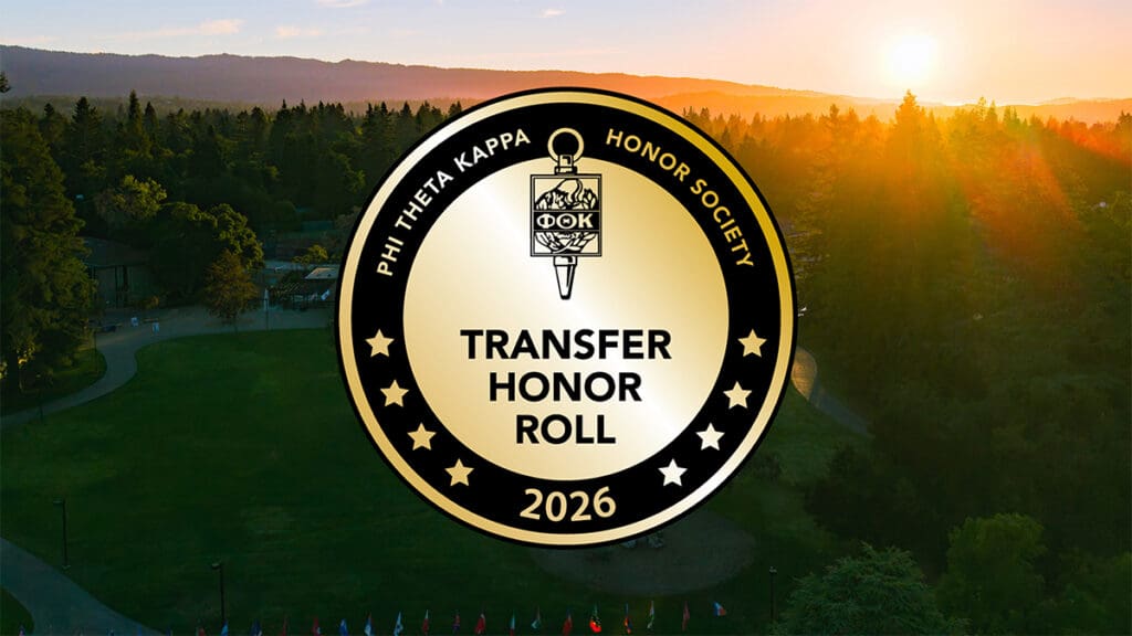 The 2026 Phi Theta Kappa Transfer Honor Roll recognizes Menlo College as one of just 275 colleges and universities nationwide for excellence in supporting community college transfer students and creating pathways to bachelor's degree completion.